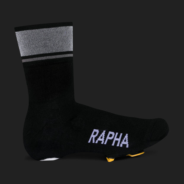 Rapha Reflective Oversocks Black