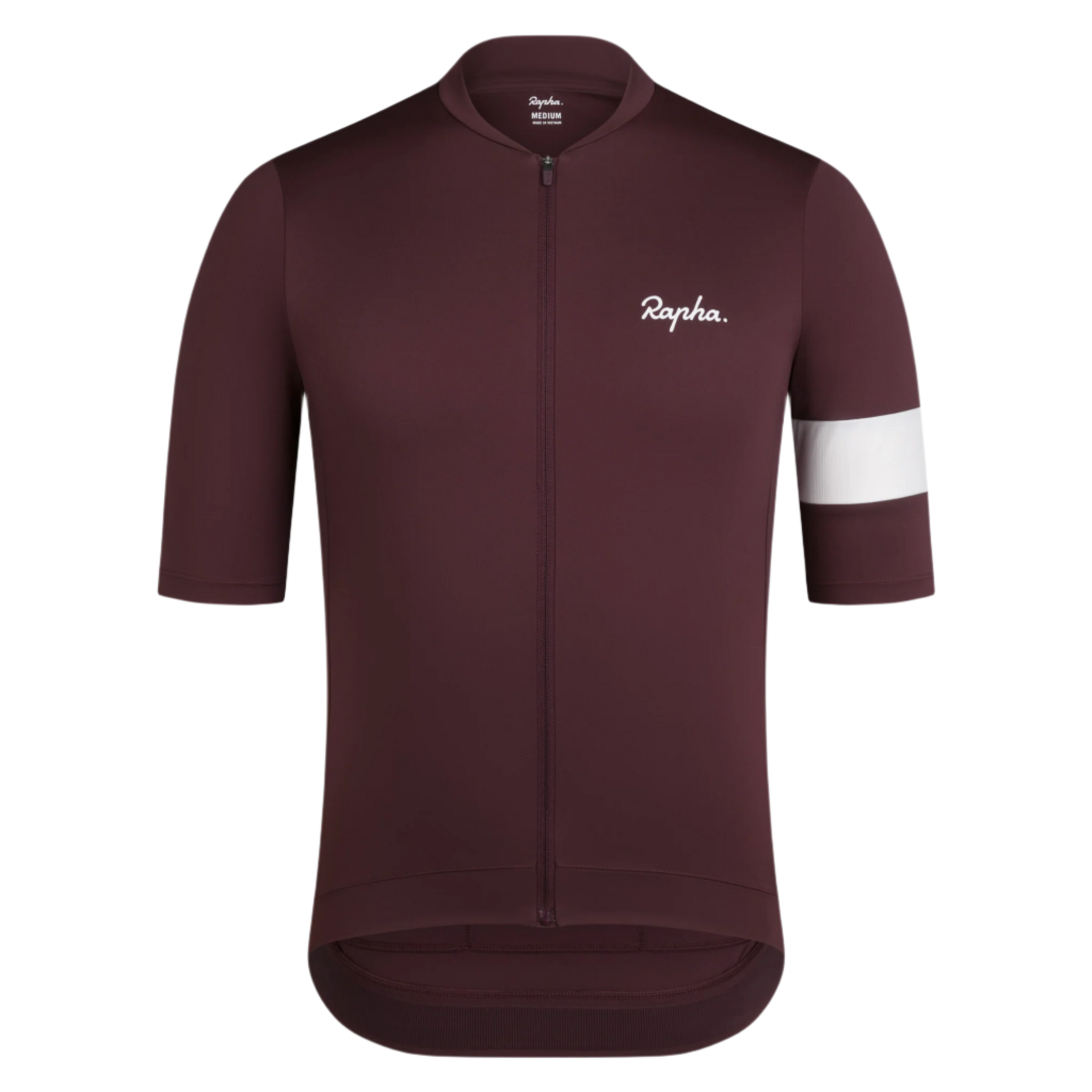 Rapha Core Men's Jersey Fudge/White Alyssum | Maats.cc – Maats.cc