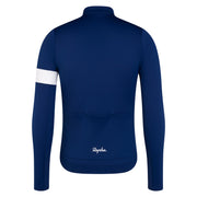 Rapha Core Men's Thermal Longsleeve Jersey Navy/White