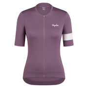 Rapha Core Women's Jersey Amethyst/White - Maats Cycling Culture