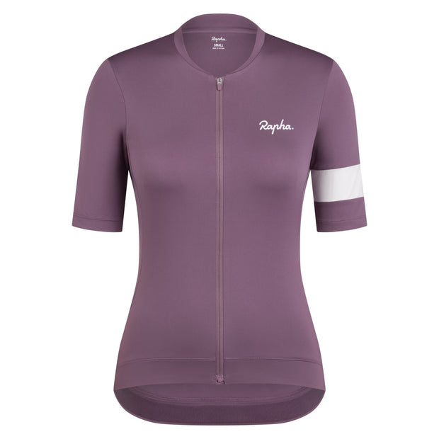 Rapha Core Women's Jersey Amethyst/White