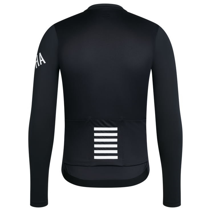 Rapha Pro Team Men's Longsleeve Lightweight Jersey Anthracite/Graphite