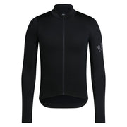 Rapha Pro Team Men's Longsleeve Midweight Jersey Black/White - Maats Cycling Culture