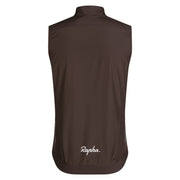 Rapha Core Men's Gilet Deep Coffee/White - Maats Cycling Culture