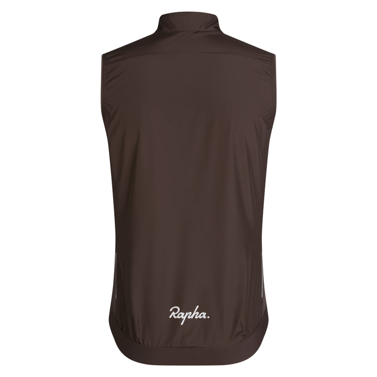 Rapha Core Men's Gilet Deep Coffee/White