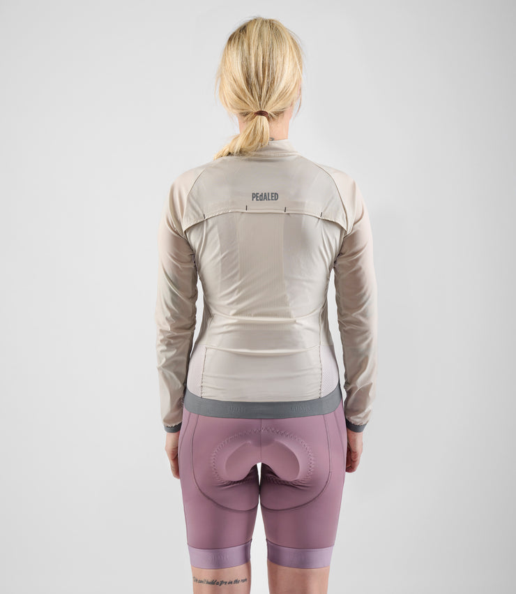 PEdALED Element Women's Airtastic™ Windproof Jacket Beige