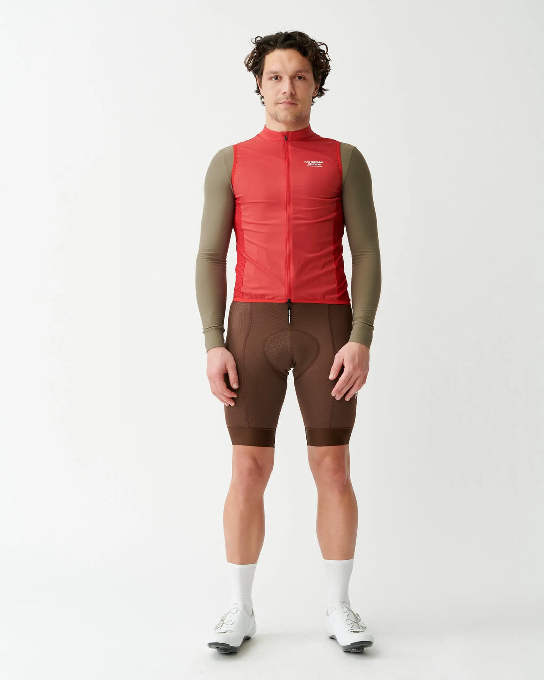 PNS Mechanism Men's Stow Away Gilet Deep Red | Maats.cc – Maats.cc