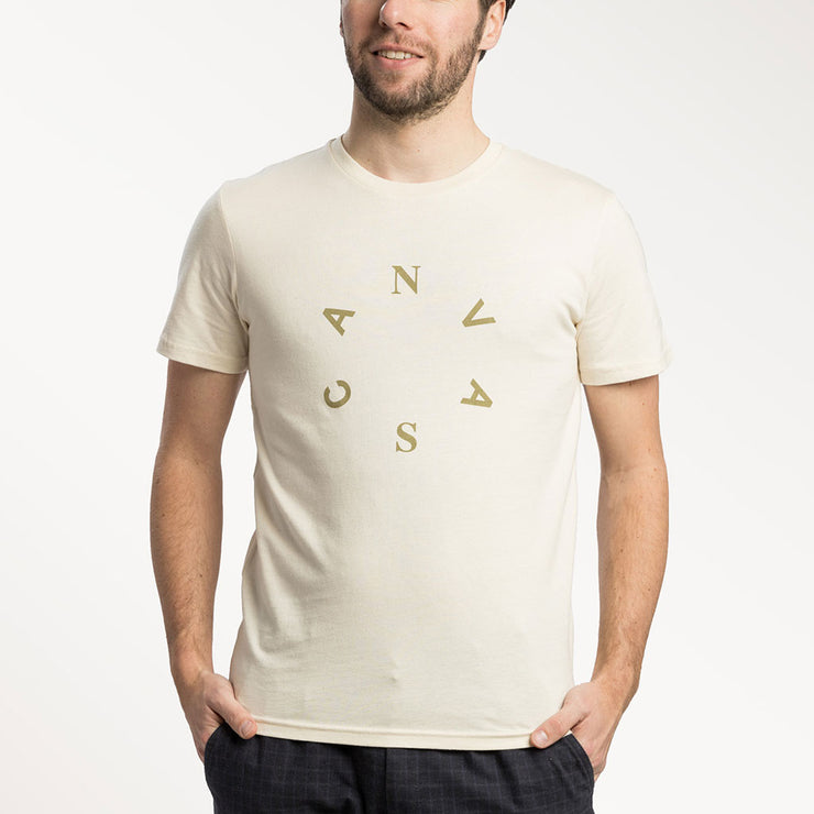 Canvas Casual T-shirt Off-White
