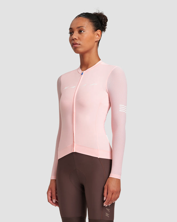 MAAP Evade Pro Base Women's Longsleeve Jersey 2.0 Pale Pink