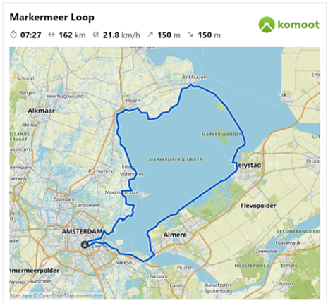 Winter Challenge: Markermeer Loop