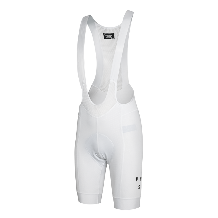 PNS Mechanism Men's Bib Shorts White - Maats Cycling Culture