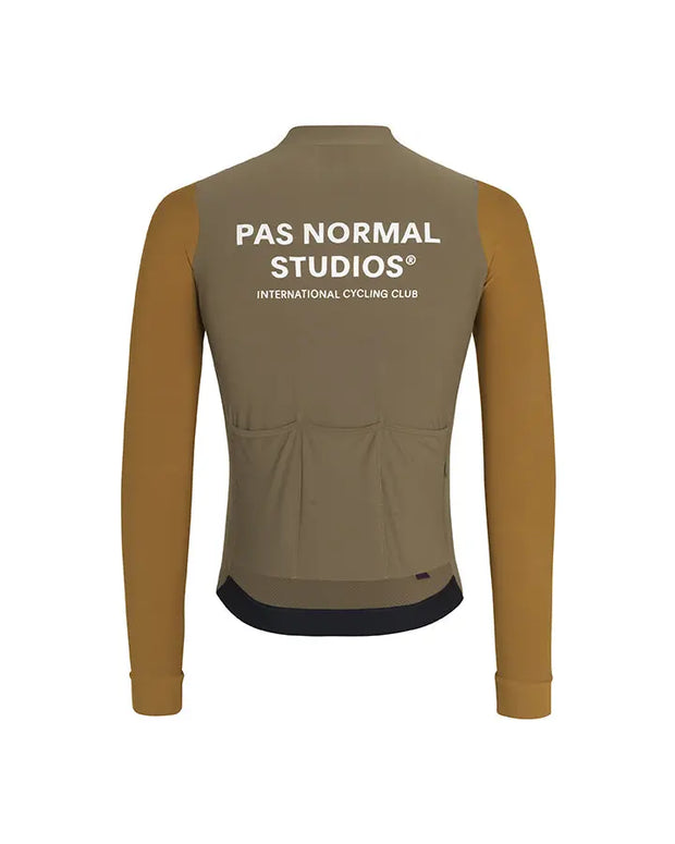 PNS Mechanism Men's Longsleeve Jersey Brown Olive Pas Normal Studios