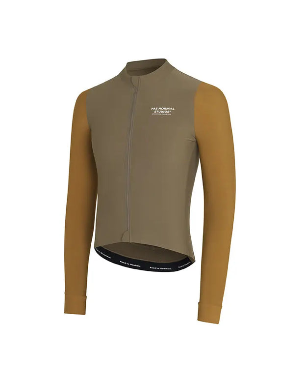 PNS Mechanism Men's Longsleeve Jersey Brown Olive Pas Normal Studios