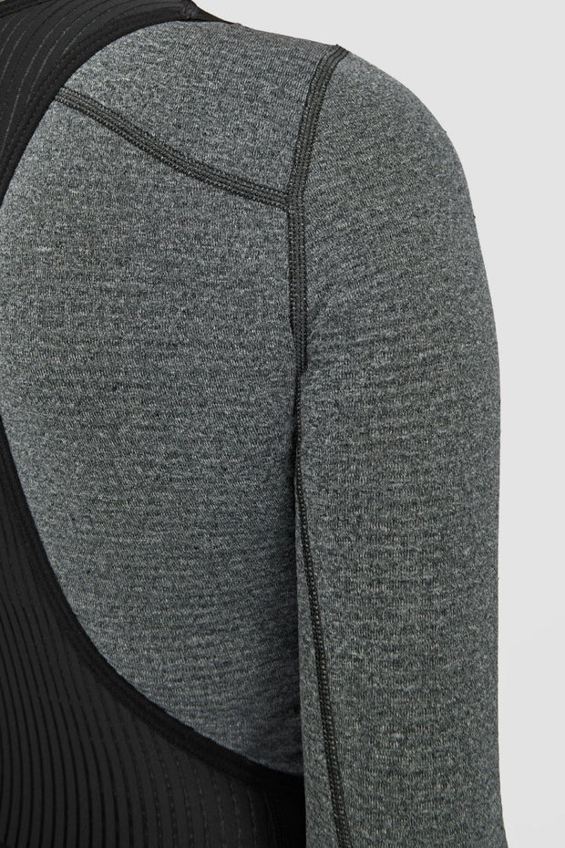 MAAP Deep Winter Women's Longsleeve Baselayer Charcoal - Maats Cycling Culture
