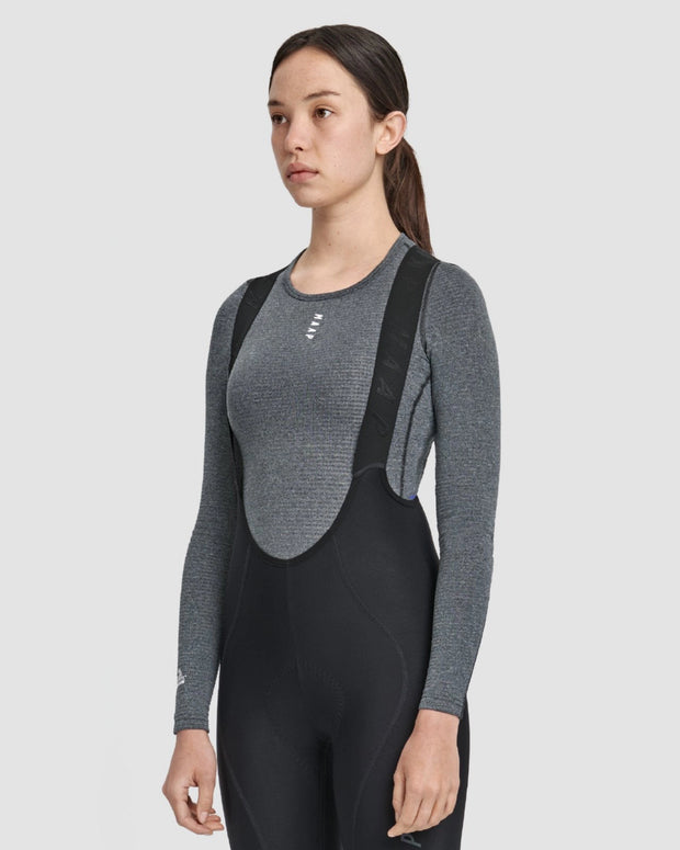 MAAP Deep Winter Women's Longsleeve Baselayer Charcoal - Maats Cycling Culture