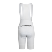 PNS Mechanism Women's Bib Shorts White