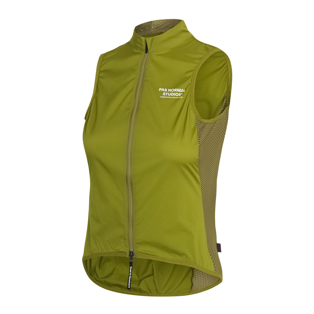 PNS Mechanism Women's Stow Away Gilet Green | Maats.cc – Maats.cc