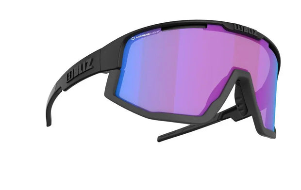 Bliz Vision Matt Black - Begonia Blue Multi Nordic Light - Maats