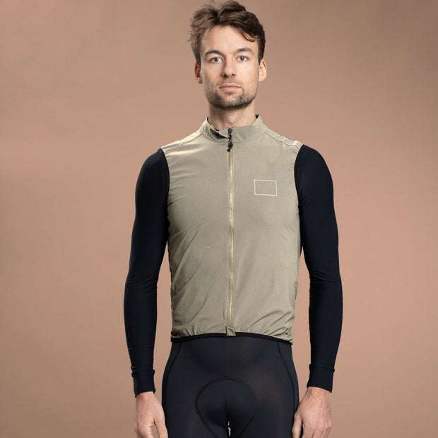 Canvas All Weather Gilet Sand - Maats