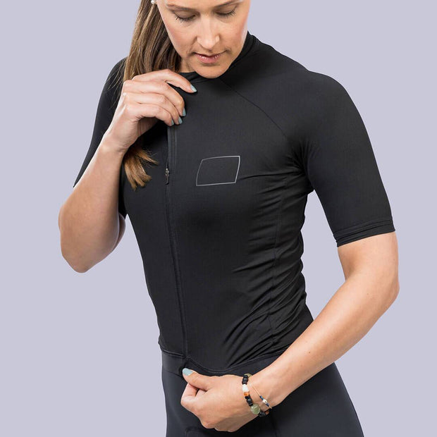 Canvas Women's Classic Jersey Matte Black - Maats