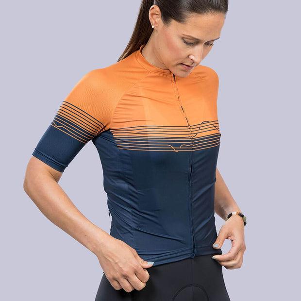 Canvas Women's Light Jersey Sunset Orange - Maats