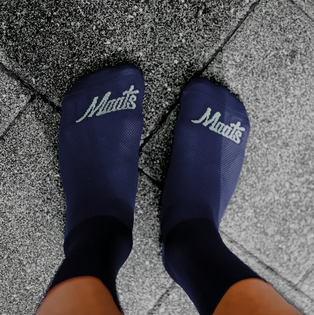 Maats Signature Socks Navy