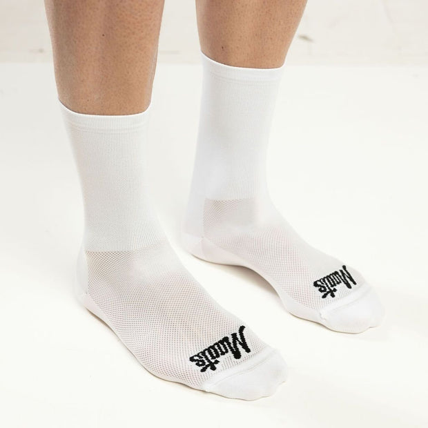 Maats Signature Socks White - Maats