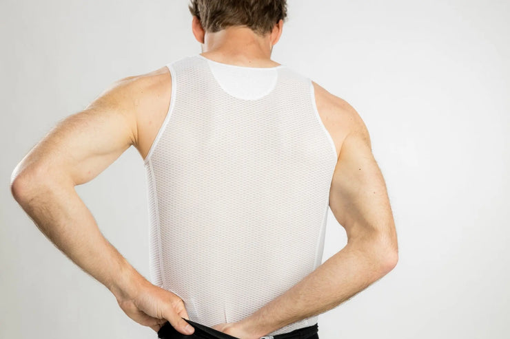 Maats Sleeveless Baselayer White - Maats