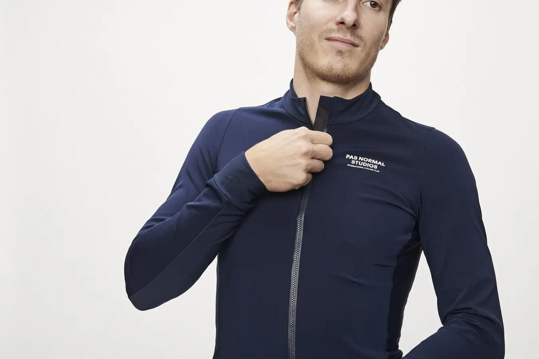PNS Mechanism Men's Thermal Longsleeve Jersey Navy | Maats.cc
