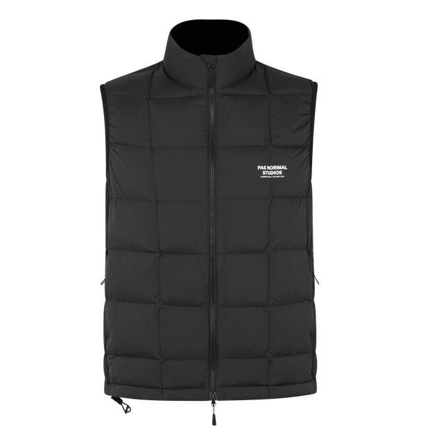 PNS Off-Race Down Vest Black - Maats Cycling Culture