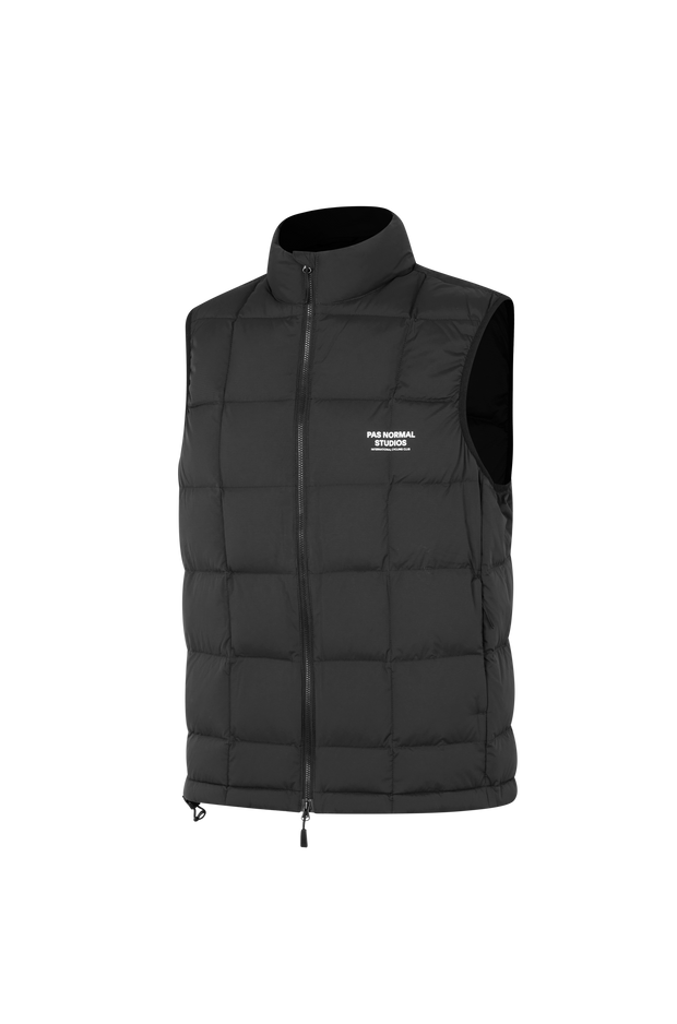 PNS Off-Race Down Vest Black - Maats Cycling Culture