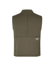 PNS Escapism Performance Fleece Gilet Dark Stone Pas Normal Studios