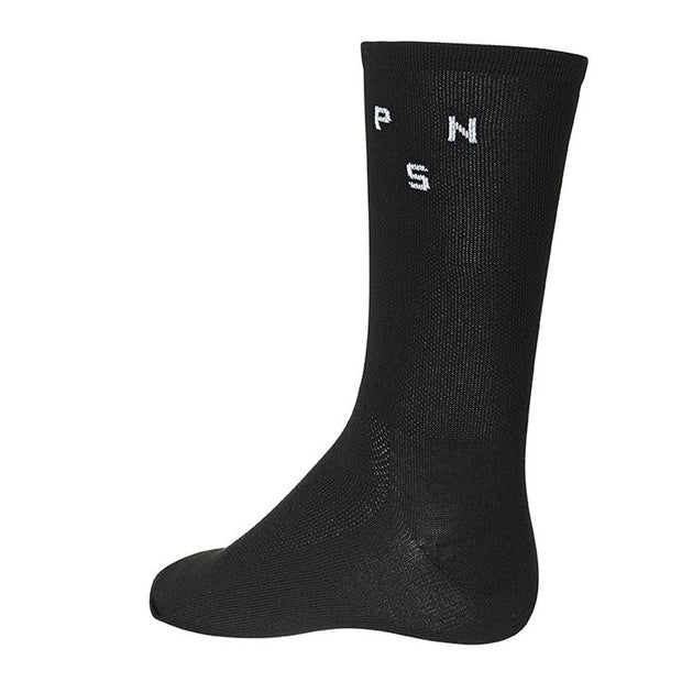 PNS Logo Socks Black - Maats