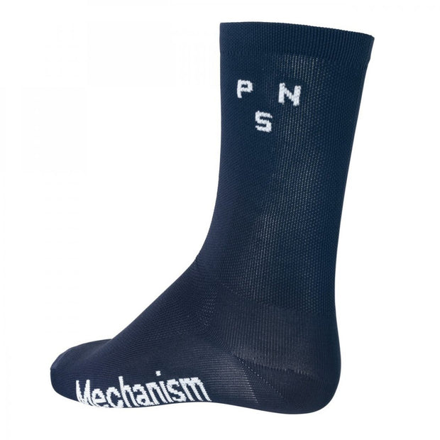 PNS Logo Socks Navy - Maats