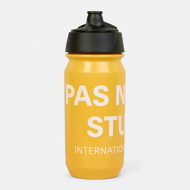 PNS Logo Water Bottle Bright Yellow - Maats Cycling Culture