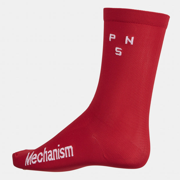 PNS Mechanism Socks Deep Red